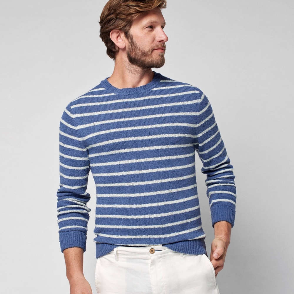 Faherty Beach Stripe Sweater